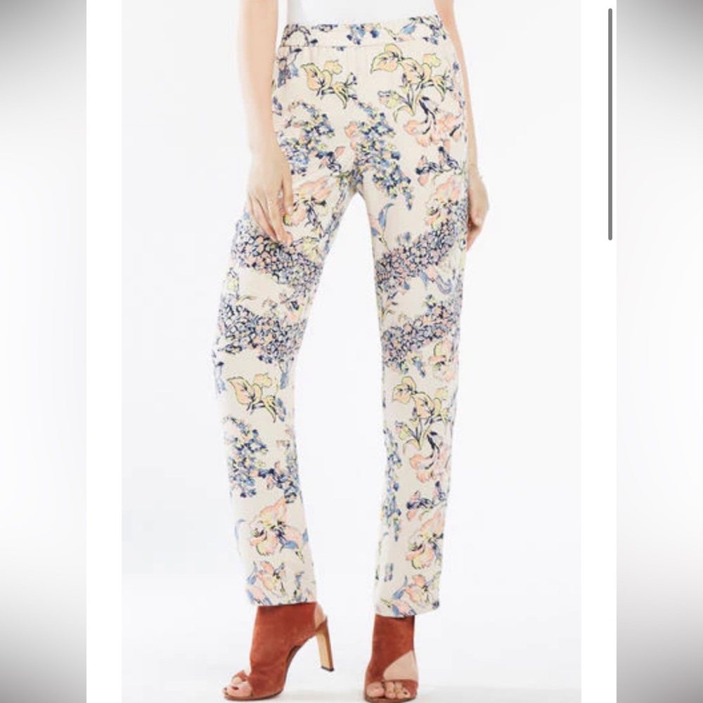 BCBG MAXAZRIA ryen floral pants